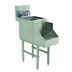 Thumbnail image #1 for Advance Tabco Prestige Supreme 12-Inch Wide Free-Standing Blender Station with Dump Sink, Deck-Mount Faucet and Recessed Blender Shelf