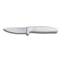Dexter Russell Sani-Safe 3-1/2 Inch Stamped Vegetable/Utility Knife with White Polypropylene Handle