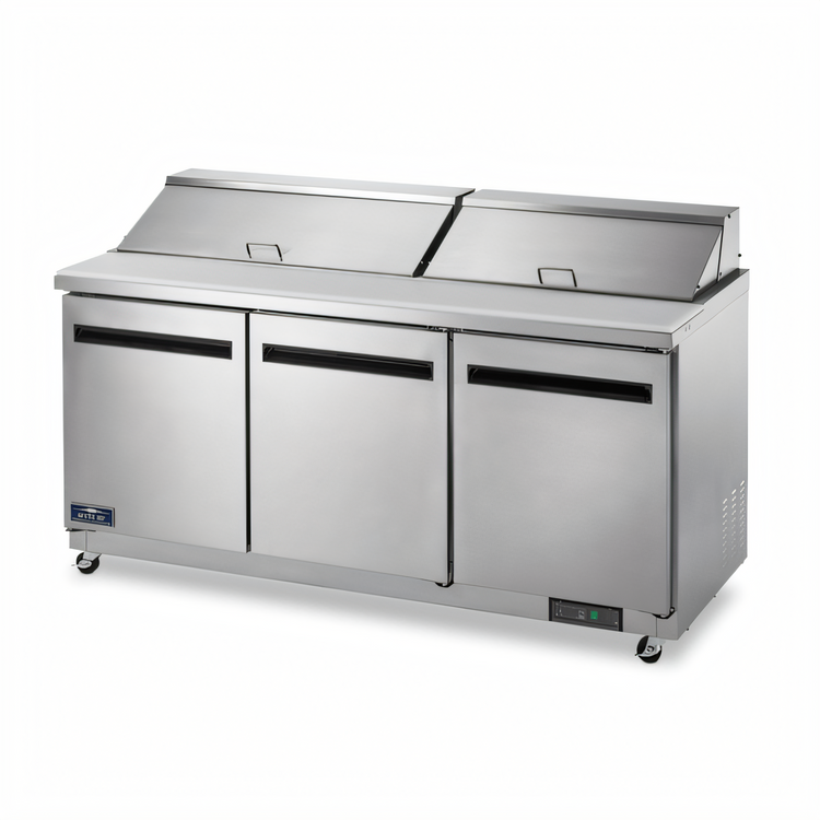 Product image #1 for Arctic Air AMT72R 3-Section Mega-Top Sandwich/Salad Prep Table, 71-1/2 Inch Wide