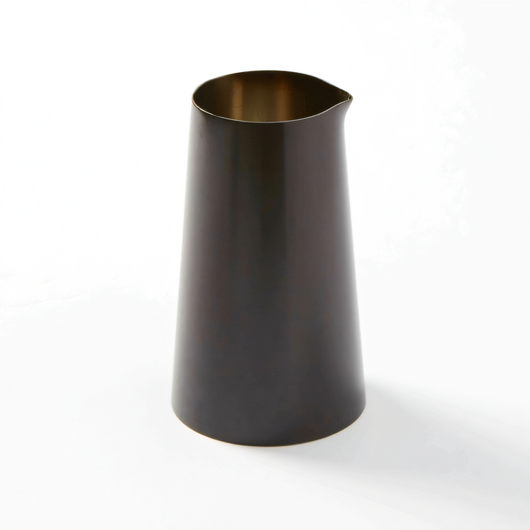 Product image #1 for Evolution 4.5 oz Stainless Steel Creamer, Satin Black Finish, Without Handle