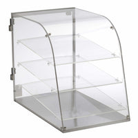 Antunes DC-14R Countertop Rounded-Front Acrylic Pastry Display Case