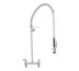 Thumbnail image #1 for Fisher 8-Inch Deck-Mounted Pre-Rinse Faucet Assembly with Flexible Gooseneck, 21-Inch Riser and Pro Spray Valve