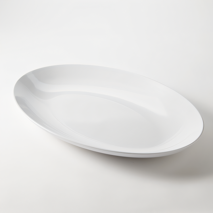 Product image #1 for American Metalcraft 21.5-Inch Oval White Melamine Platter