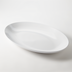 Thumbnail image #1 for American Metalcraft 21.5-Inch Oval White Melamine Platter