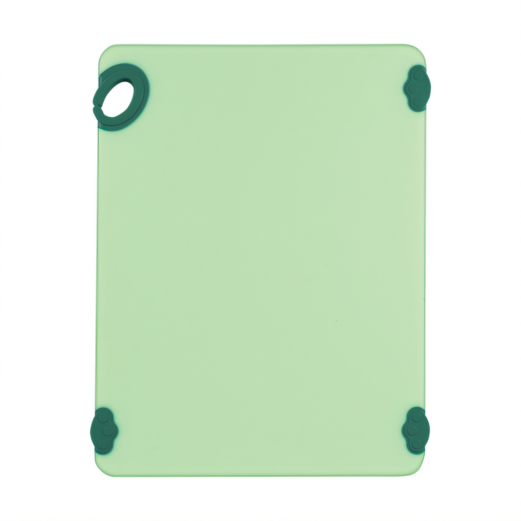 Product image #1 for Winco STATIKBoard Green Co-Polymer Rectangular Cutting Board, 15 x 20 x 1/2 Inch