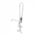 Thumbnail image #1 for T&S Brass Single-Hole Deck-Mount Mixing Faucet with 12-Inch Swing Nozzle and Spray Valve