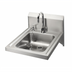 Thumbnail image #1 for Krowne HS-51 Wall-Mounted Stainless Steel Hand Sink with Hands-Free Sensor Faucet and Soap Dispenser