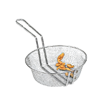 American Metalcraft 10-Inch Round Fine Mesh Culinary Basket with 9-Inch Handle