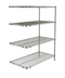 Thumbnail image #1 for Metro Super Erecta Brite Add-On Wire Shelving Unit, 48