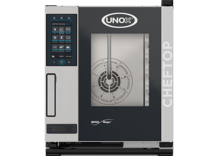 Product image #1 for UNOX CHEFTOP MIND.Maps Plus Compact Countertop Electric Combi Oven, 5 GN 1/1, Left-to-Right Door