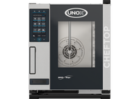 UNOX CHEFTOP MIND.Maps Plus Compact Countertop Electric Combi Oven, 5 GN 1/1, Left-to-Right Door