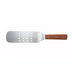Thumbnail image #1 for Flexible Perforated Stainless Steel Turner with Wooden Handle, 8-1/4 x 2-7/8 Inches
