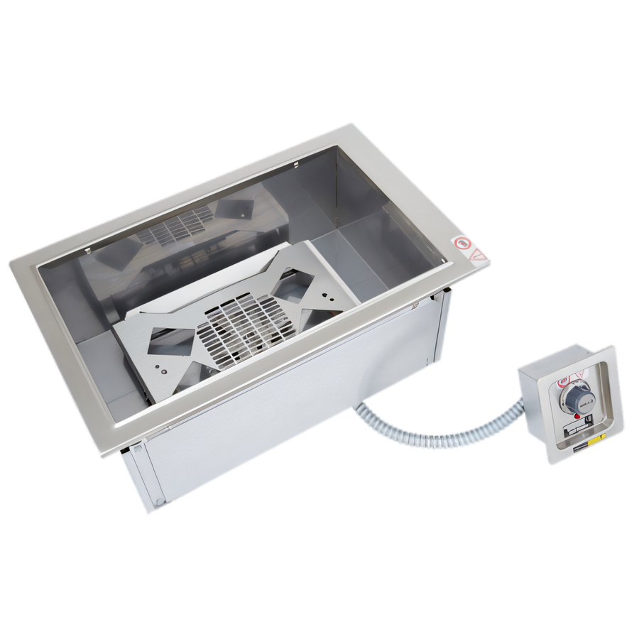 Product image #1 for Wells MDW400 4-Well Top-Mount Built-In Electric Modular Dry Hot Well Food Warmer