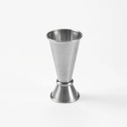 Thumbnail image #1 for American Metalcraft JG12 Stainless Steel Rolled-Edge Satin Finish Jigger, 1/2 oz. x 1-1/2 oz. Case of 240