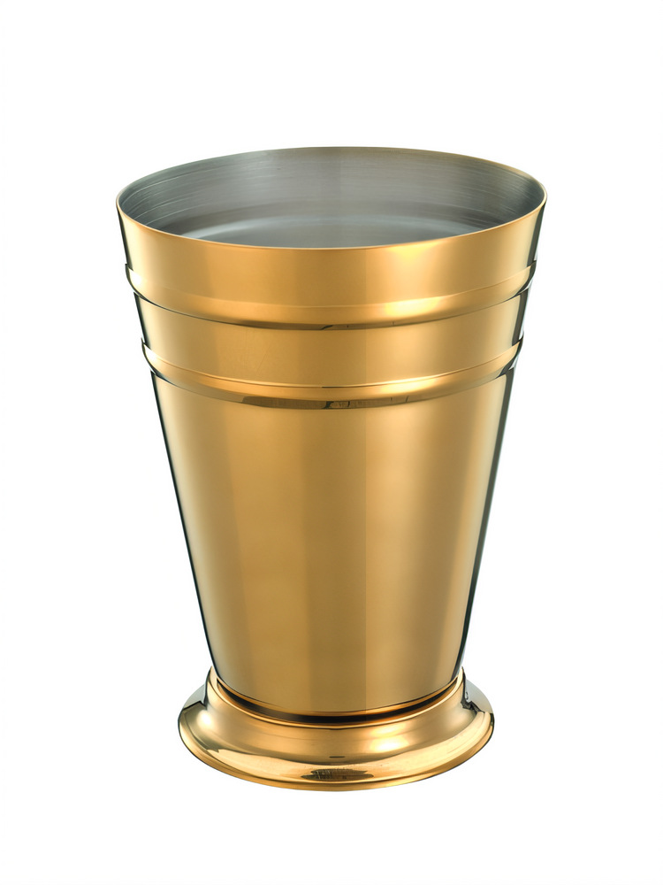 Product image #1 for Barfly Deluxe Footed Gold-Plated Julep Cup, 13.5 oz.
