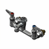 Thumbnail image #1 for T&S Brass B-2271-CR Wall-Mount Service Sink / Mop Sink Faucet with Vacuum Breaker Spout, Pail Hook, and Quick-Disconnect Hose Outlet