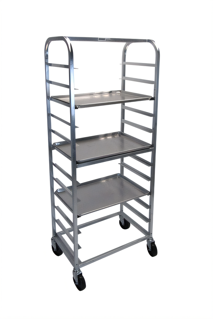 Product image #1 for Channel Manufacturing All-Welded Aluminum Side-Load Bun Pan Rack, 12-Pan Capacity