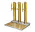 Thumbnail image #1 for Skyline 3-Faucet Countertop Glycol-Cooled Draft Beer Station, PVD Brass Finish