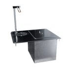Thumbnail image #1 for Delfield 204-P Drop-In Single-Service Water and Ice Station with Pitcher Filler and 45 lb Ice Storage