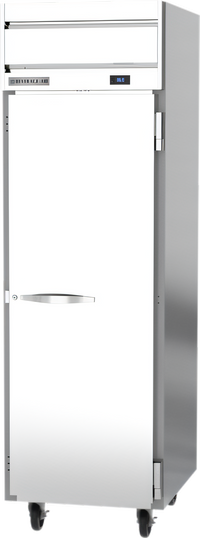 Beverage-Air Horizon Series One-Section Reach-In Refrigerator, 21.17 Cu. Ft., Right-Hand Solid Hinged Door, Top-Mounted Self-Contained