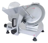 Uniworld 10-Inch Manual Belt-Driven Gravity Feed Meat Slicer