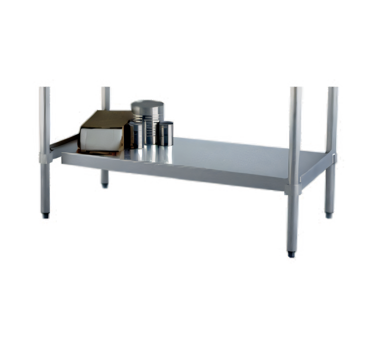 Product image #1 for New Age Aluminum Work Table Undershelf, 48" W x 30" D, Knock-Down