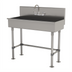 Thumbnail image #1 for Advance Tabco Freestanding Stainless Steel Service Sink with Faucet
