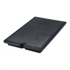 Thumbnail image #1 for Cambro Versa Food Bar™ VBRWC110 Food Bar Hinged Well Cover, Black