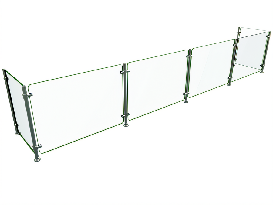 Product image #1 for Hatco EP5-RING-132 Flav-R-Shield™ Stainless Steel Shelving