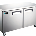 Thumbnail image #1 for Hurakan by Equip.me 36-Inch Two-Section Undercounter Freezer with Solid Doors