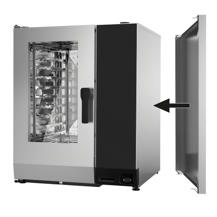 Product image #1 for Lainox Naboo Stainless Steel Unit Side Panel Heat Shield
