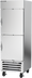 Thumbnail image #1 for Beverage-Air Horizon Series One-Section Reach-In Refrigerator, 23.32 Cu. Ft., Two Right-Hand Solid Half Doors, Stainless Steel, Bottom-Mounted Self-Contained