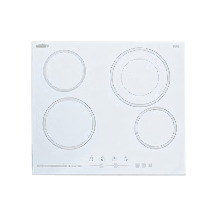Product image #1 for Summit Commercial 23-1/4 Inch 4-Burner Electric Radiant Cooktop with White Ceramic Glass Surface