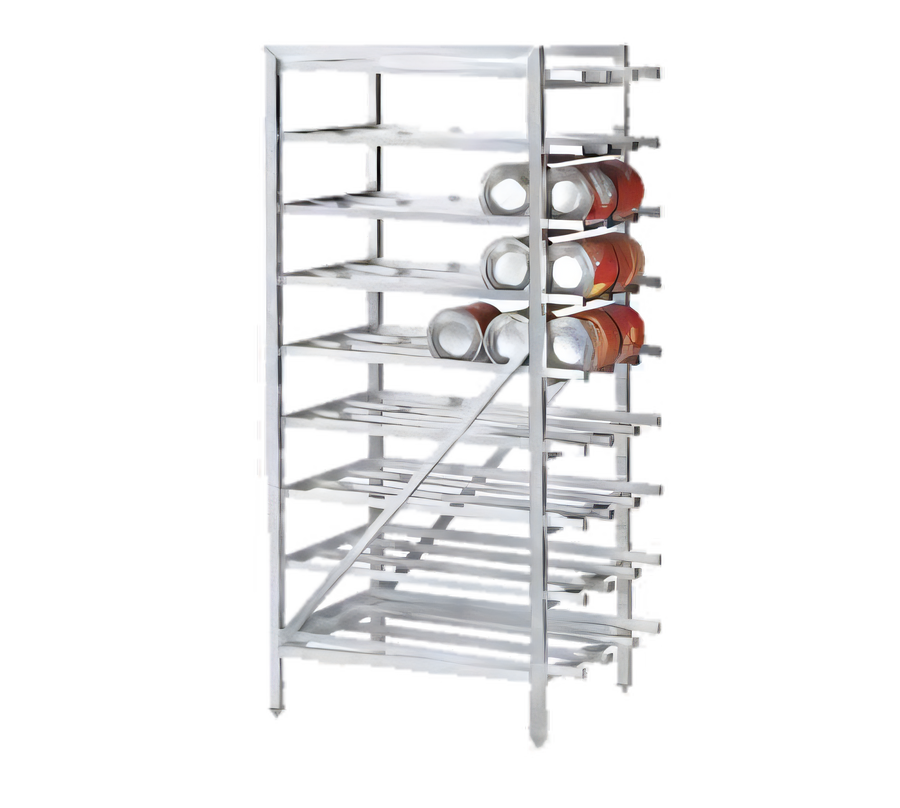 Product image #1 for Advance Tabco Special Value Series Full-Size Stationary Aluminum Can Rack for #5 and #10 Cans