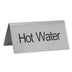 Thumbnail image #1 for Hot Water Stainless Steel Beverage Table Tent Sign
