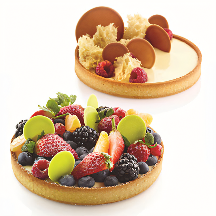 Product image #1 for Silikomart 6-Inch Round Non-Stick Silicone Tart Mold