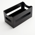 Thumbnail image #1 for American Metalcraft Rectangular Powder-Coated Steel Napkin Caddy, 9 x 5 x 4-1/2 Inches