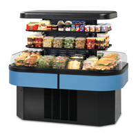 Federal Industries Islands IMSS60SC-2 Self-Serve Refrigerated Island Merchandiser