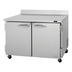 Thumbnail image #1 for Turbo Air PRO Series 48-1/4-Inch Two-Section Worktop Refrigerator with Solid Swing Doors, 12.2 Cu. Ft.