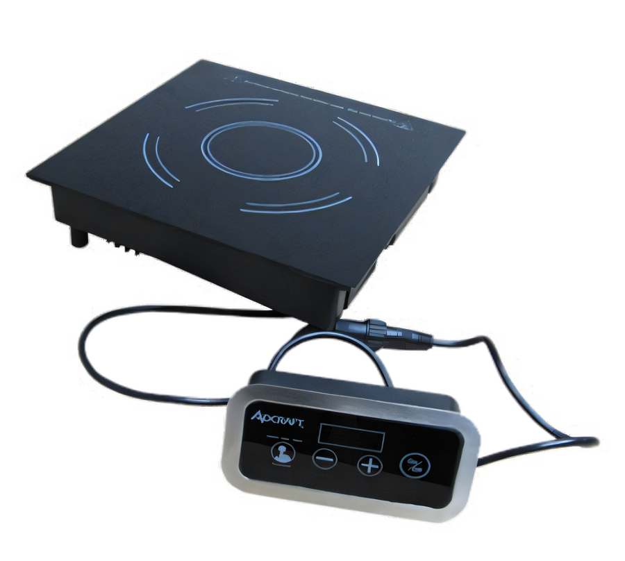 Product image #1 for Admiral Craft Drop-In Single-Burner Induction Cooktop with Remote Control Box, 120V
