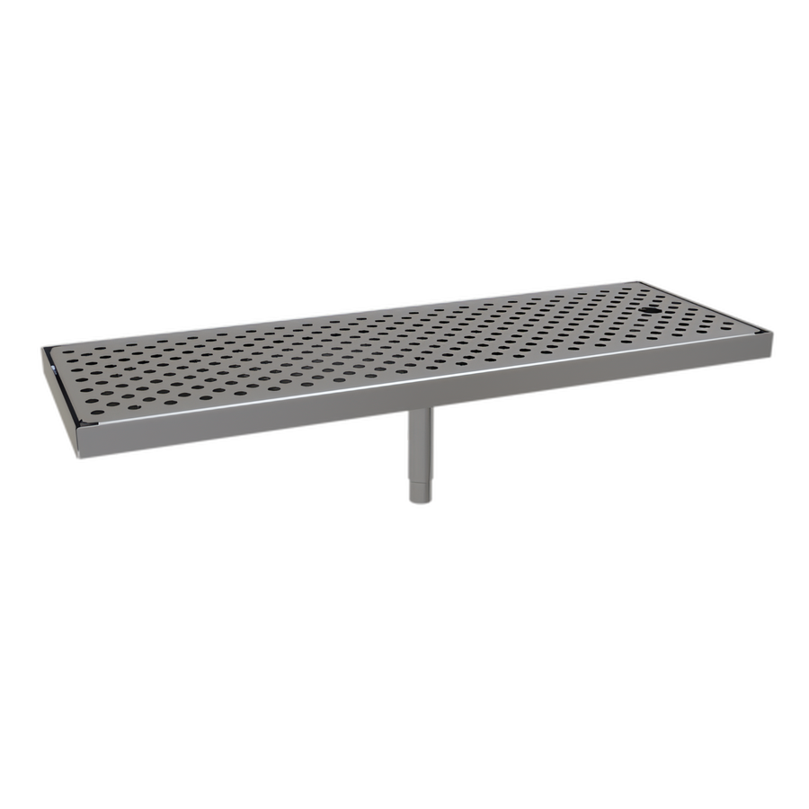 Product image #1 for Glastender Stainless Steel Surface Mount Drain Pan, 23-Inch W x 8-Inch D