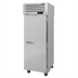 Thumbnail image #1 for Turbo Air PRO Series Pass-Thru Reach-In Refrigerator with Solid Front Door and Glass Rear Door, 1 Section, Top Mount, 26.48 Cu. Ft.