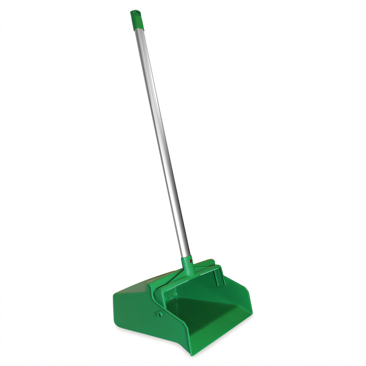 Product image #1 for Sparta® Color-Coded Upright Dust Pan with Aluminum Handle, 12-Inch Wide, Green