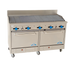 Thumbnail image #1 for Comstock-Castle 60-Inch Gas Char-Broiler Range with Two Standard Ovens