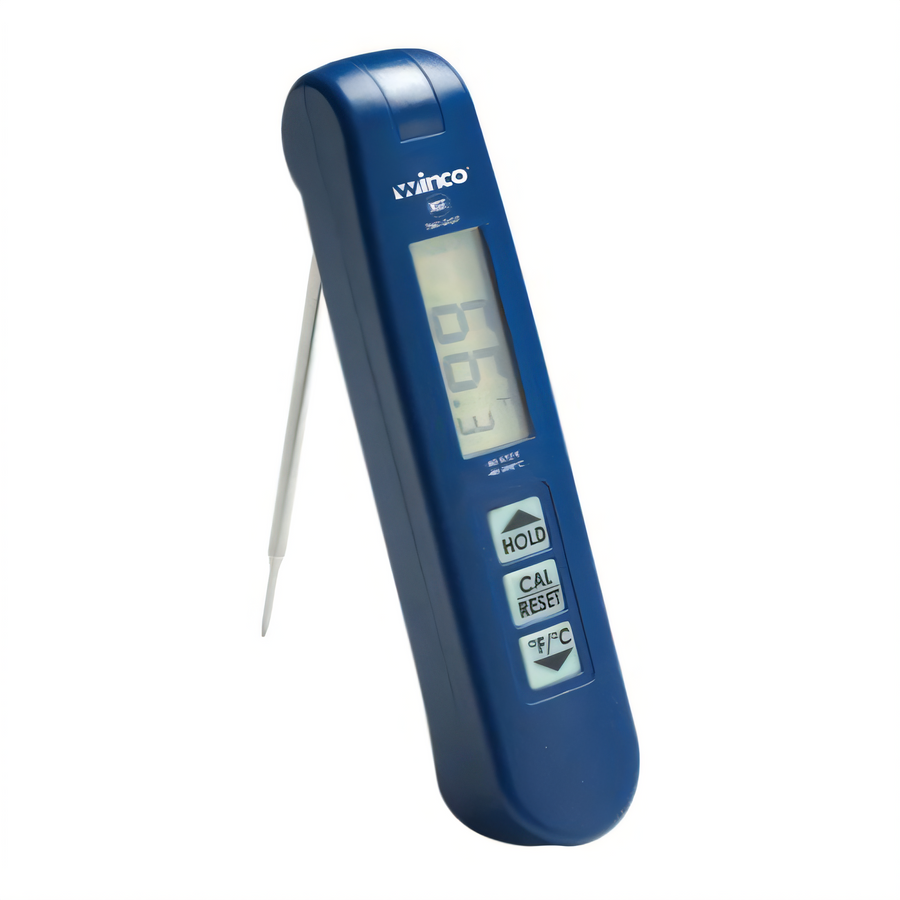 Product image #1 for Winco Folding Probe Thermocouple Meat Thermometer, -40°F to 572°F