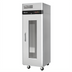 Thumbnail image #1 for Turbo Air M3 Series Reach-In Glass Door Heated Holding Cabinet with Universal Tray Slides, 1 Section, 22.7 Cu. Ft., Left-Hinged