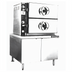 Thumbnail image #1 for Crown EDA-2 Dual-Pressure Electric Steamer with 2 Compartments and Cabinet Base
