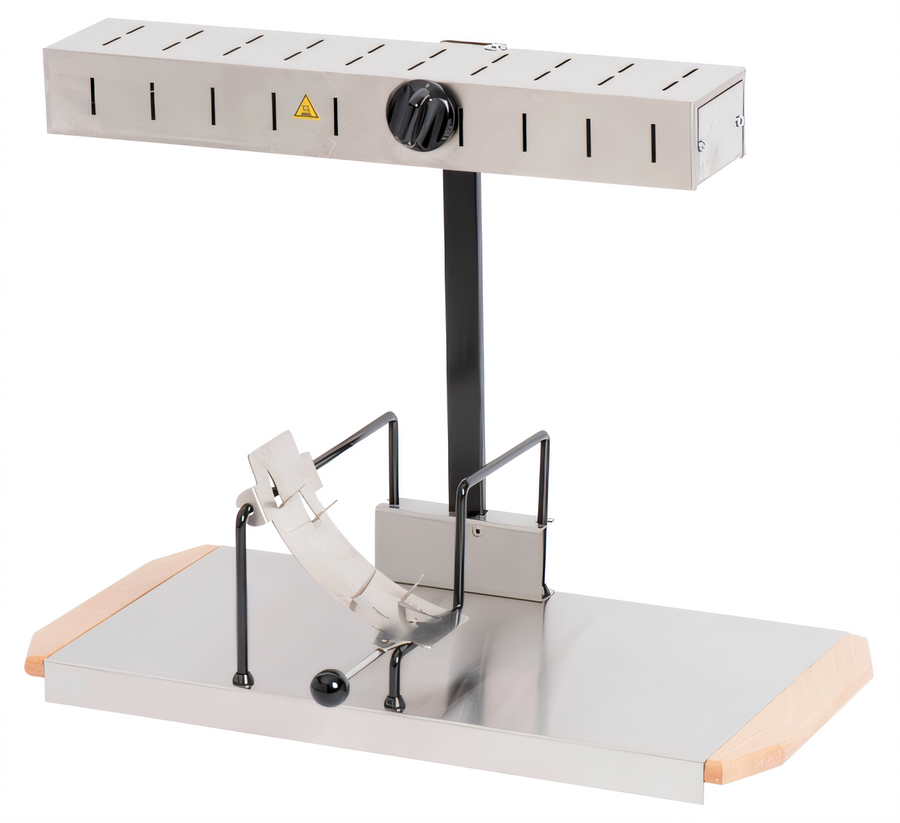 Product image #1 for Louis Tellier ALPAGE Countertop Raclette Cheese Melter with Knife, Stainless Steel