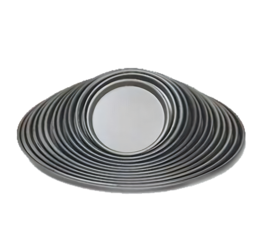 Product image #1 for American Metalcraft 13-Inch Hard Coat Anodized 14-Gauge Aluminum Tapered/Nesting Pizza Pan