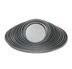 Thumbnail image #1 for American Metalcraft 13-Inch Hard Coat Anodized 14-Gauge Aluminum Tapered/Nesting Pizza Pan